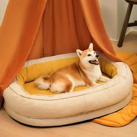 Breathable Non-Slip Dog Bed for All Sizes