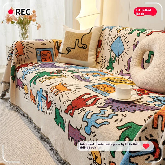 DoubleCozy Non-Slip Cushion Cover