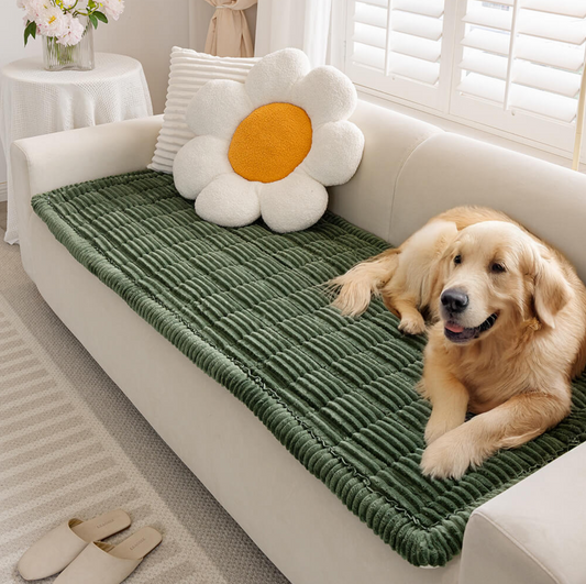 WarmStripe Quilted Sofa Pad