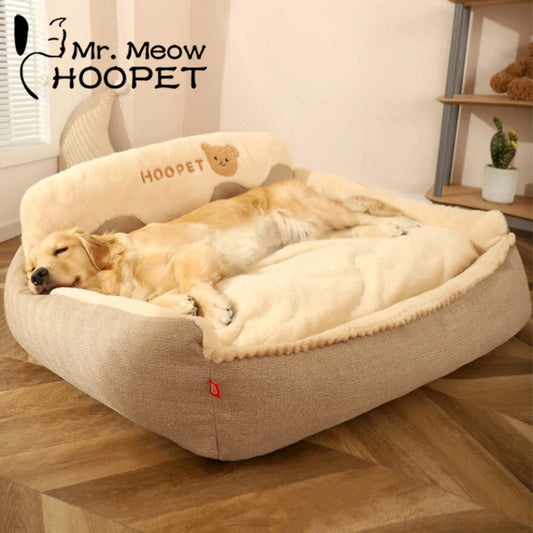 HOOPET Winter Warm Washable Pet Nest Bed