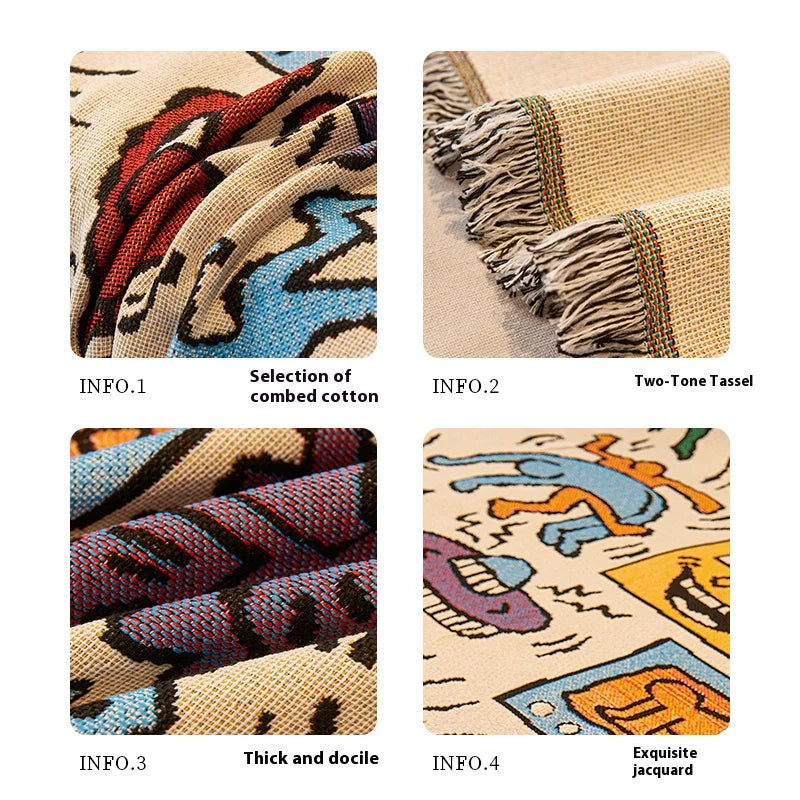 DoubleCozy Non-Slip Cushion Cover