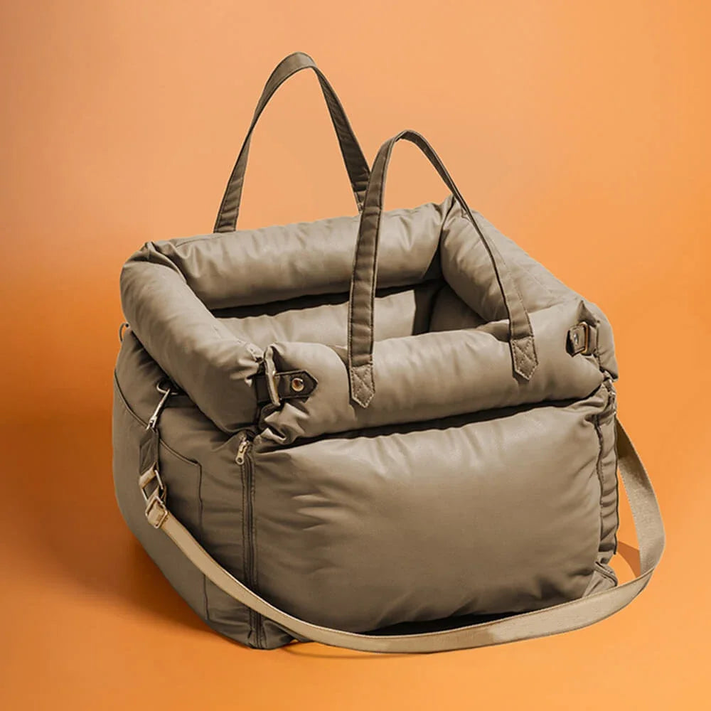 Luxury Leather Booster Bed