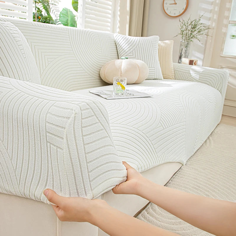 VelvetEase Stretch Armchair Cover