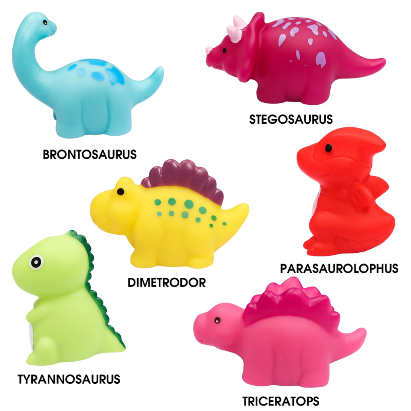 Light-up Bath Toys🦖🧜‍♀️for Kids 3-8, Glow in the Water 🌊✨