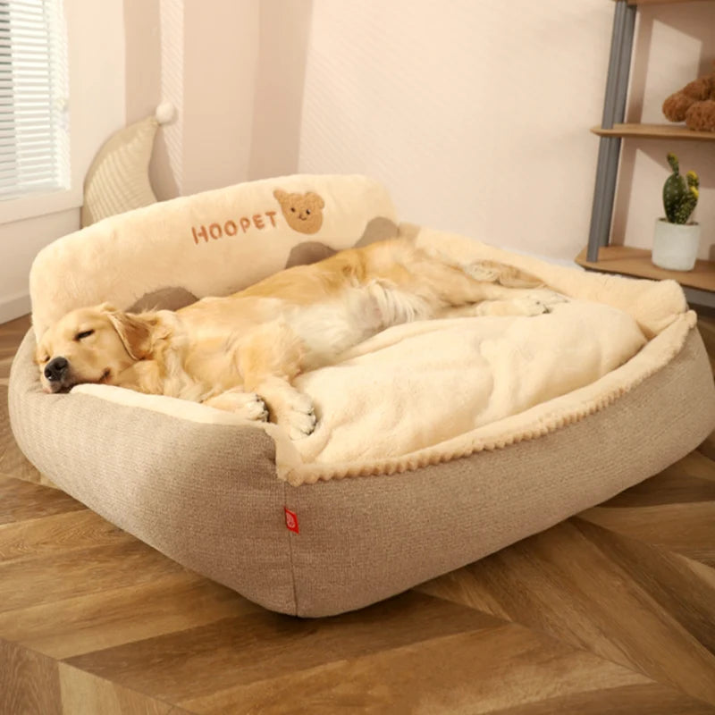 HOOPET Winter Warm Washable Pet Nest Bed