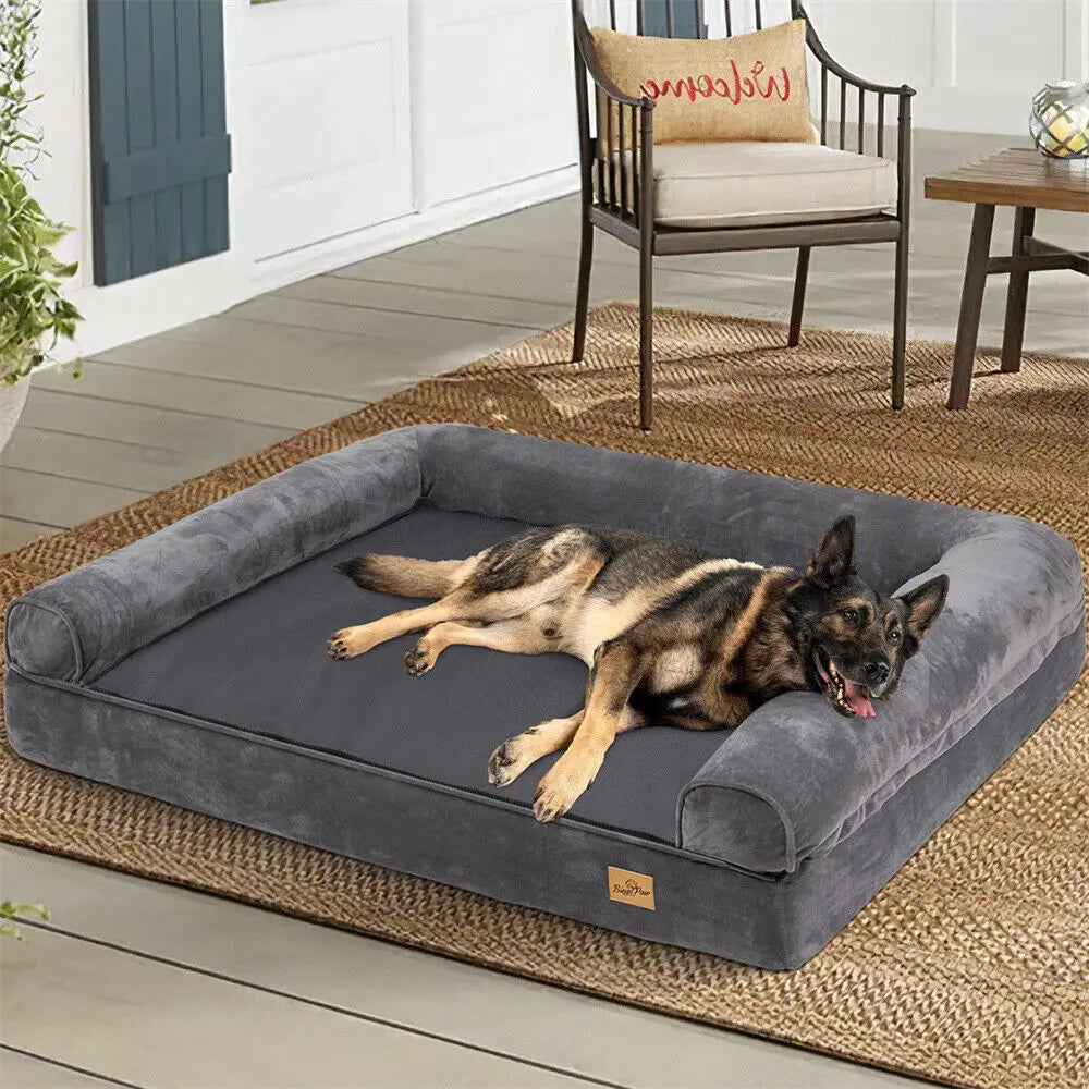 Large Calming Orthopedic Dog Sofa Bed