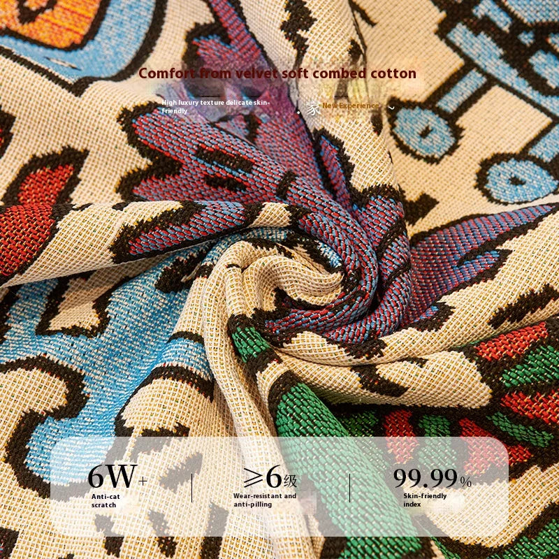 DoubleCozy Non-Slip Cushion Cover