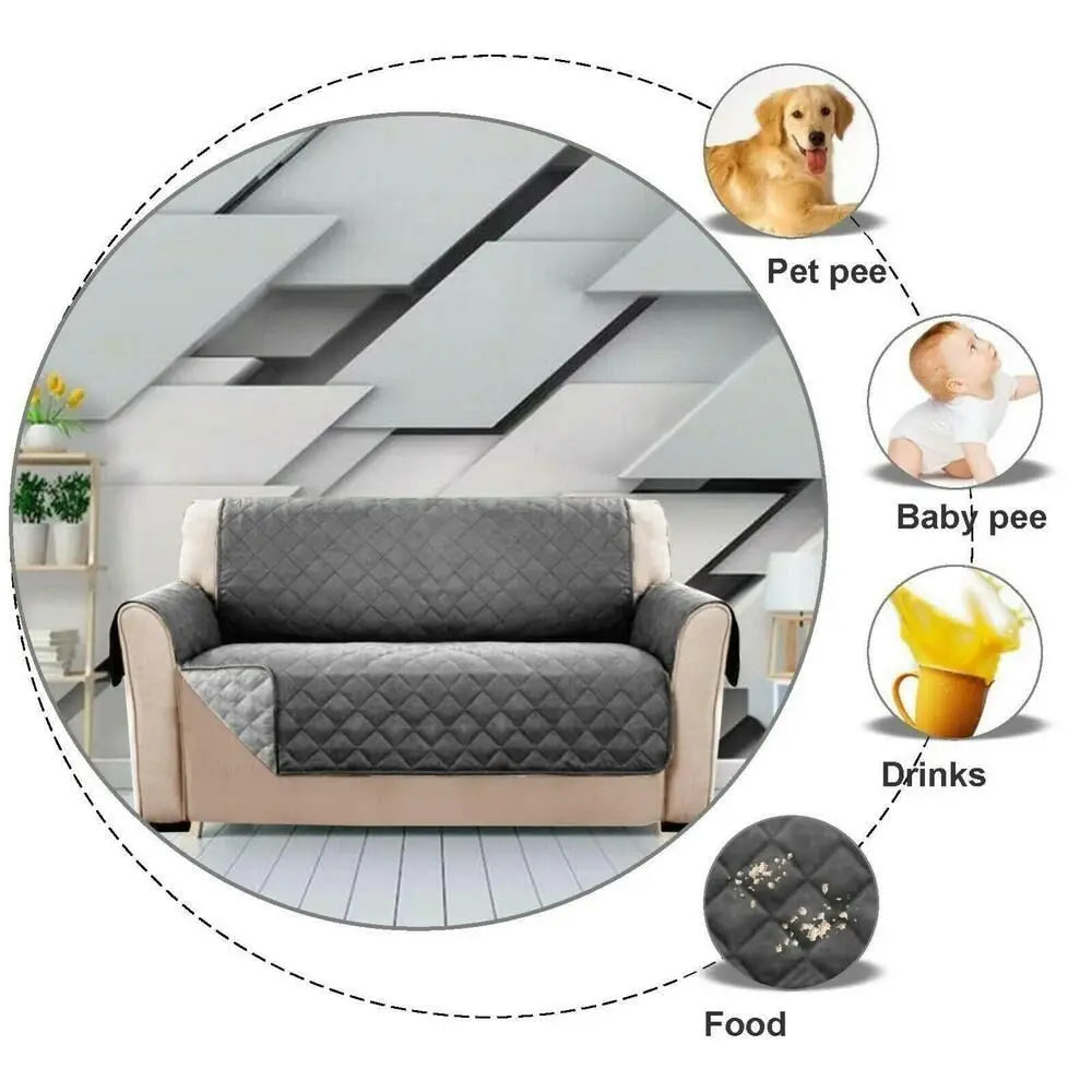 PetProof Quilted Waterproof Sofa Cover