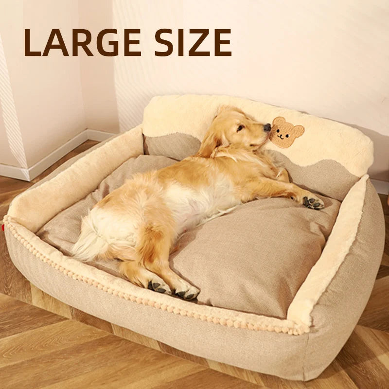 HOOPET Winter Warm Washable Pet Nest Bed