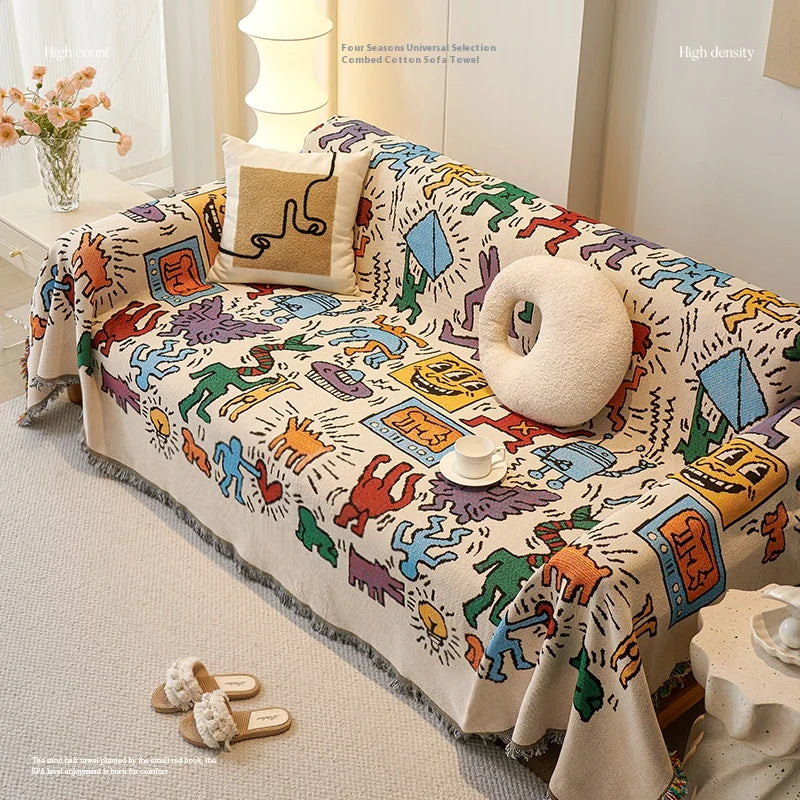 DoubleCozy Non-Slip Cushion Cover