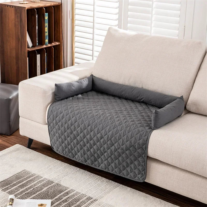 Waterproof Calming Pet Nest Bed – Travel Lounge Edition