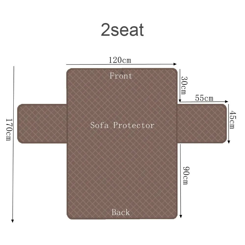 PetProof Quilted Waterproof Sofa Cover