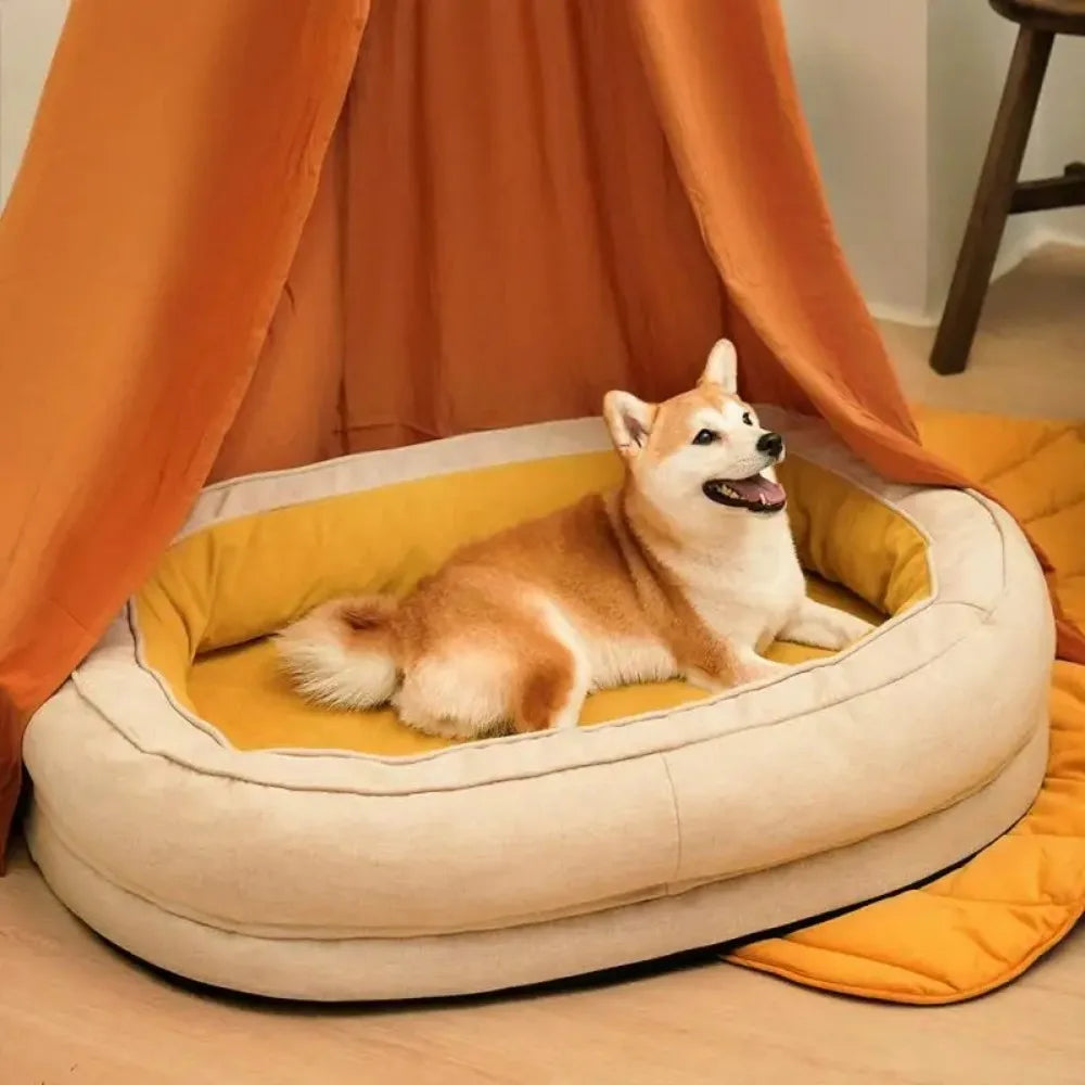 Breathable Non-Slip Dog Bed for All Sizes
