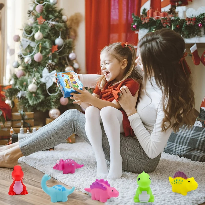 Light-up Bath Toys🦖🧜‍♀️for Kids 3-8, Glow in the Water 🌊✨