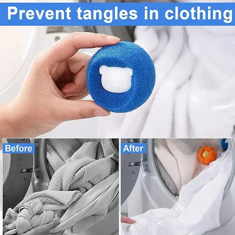 Pet Hair Remover Reusable Ball Laundry Washing Machine Lint Catcher