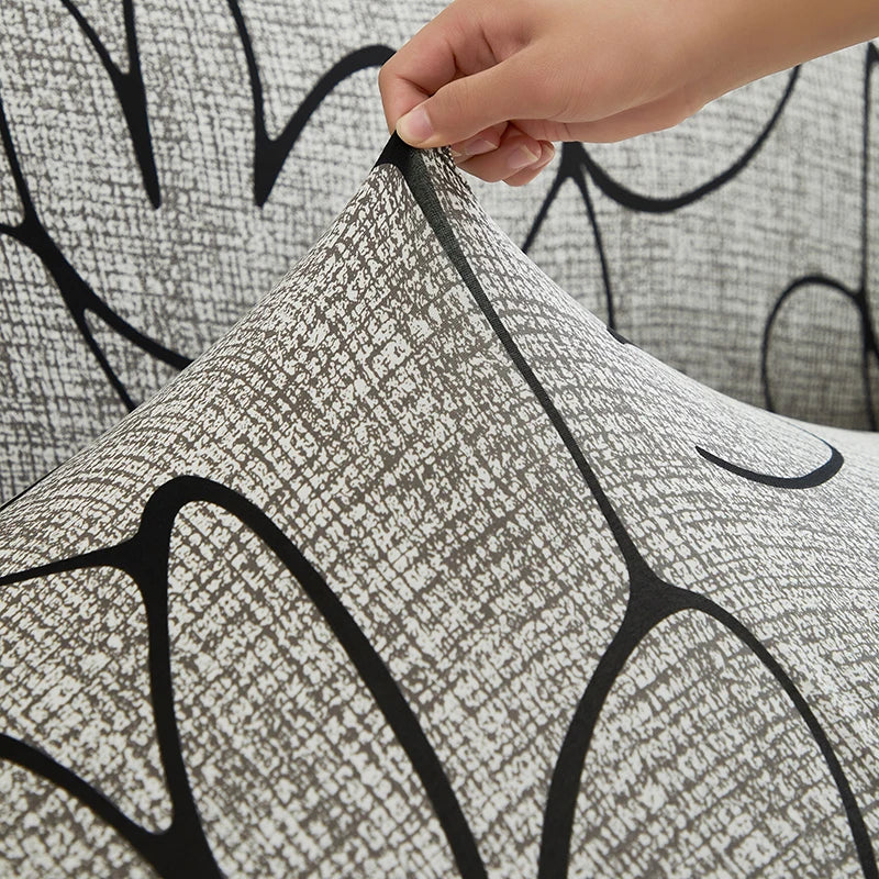 SkirtFit Printed Full Sofa Cover