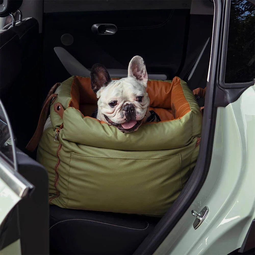 Luxury Leather Booster Bed