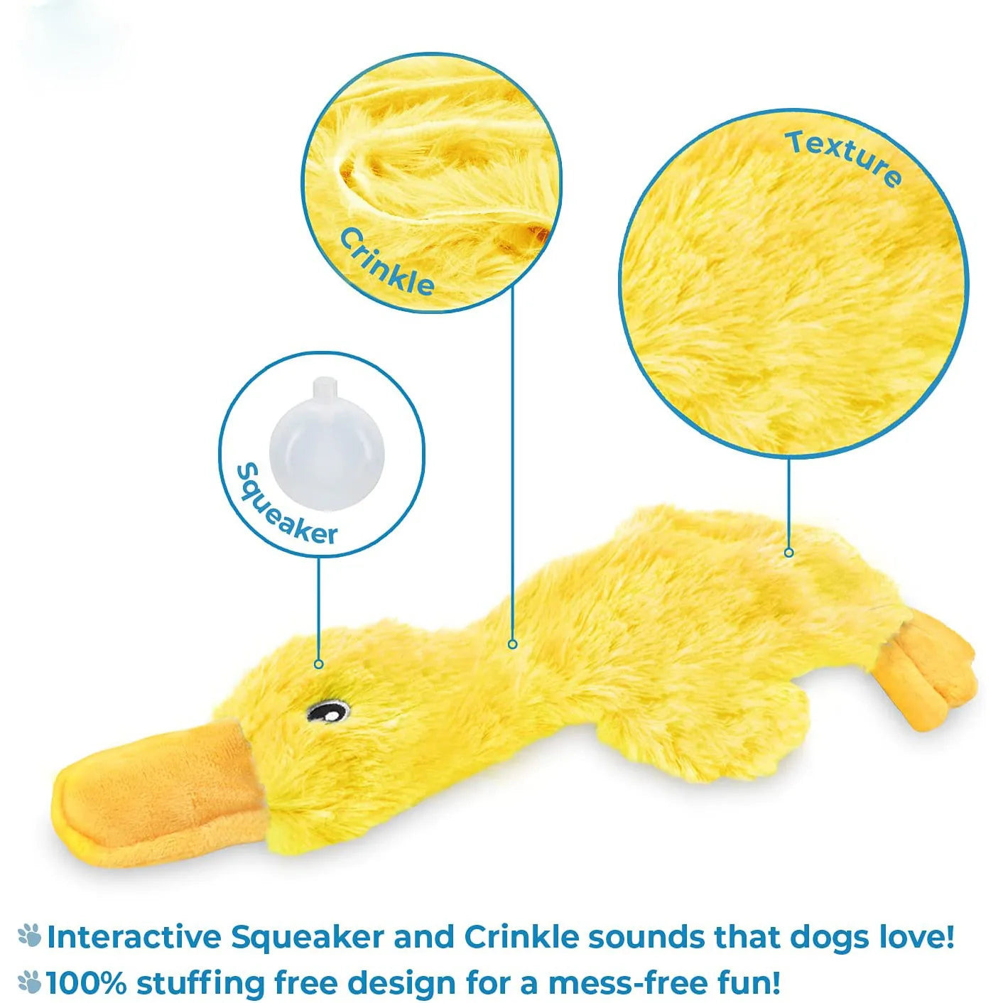 Duck Plush – Sound Toy for Fun Play & Training