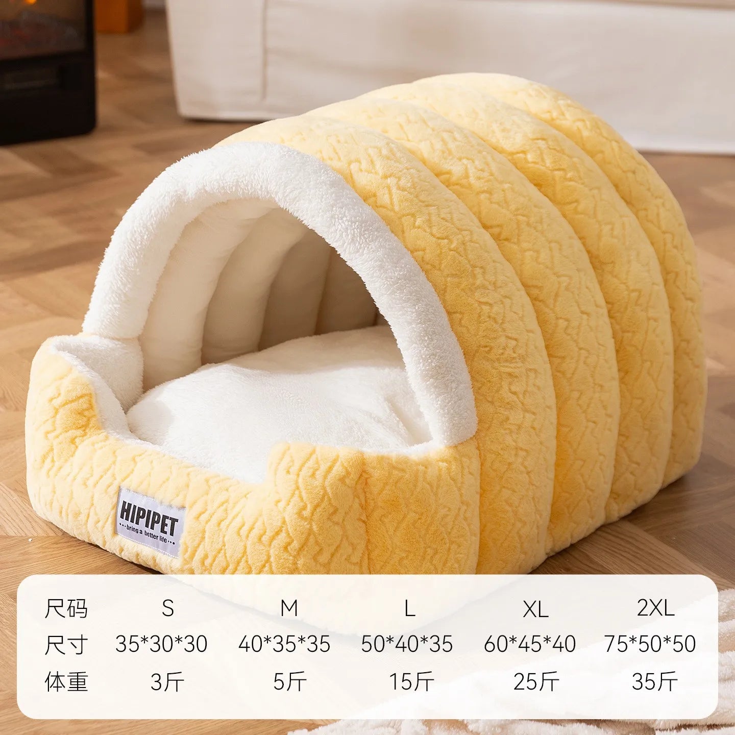 WinterDen™ – Warm Cat Cave House for Small & Medium Cats