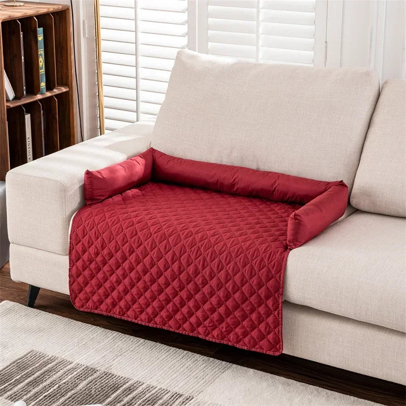 Waterproof Calming Pet Nest Bed – Travel Lounge Edition