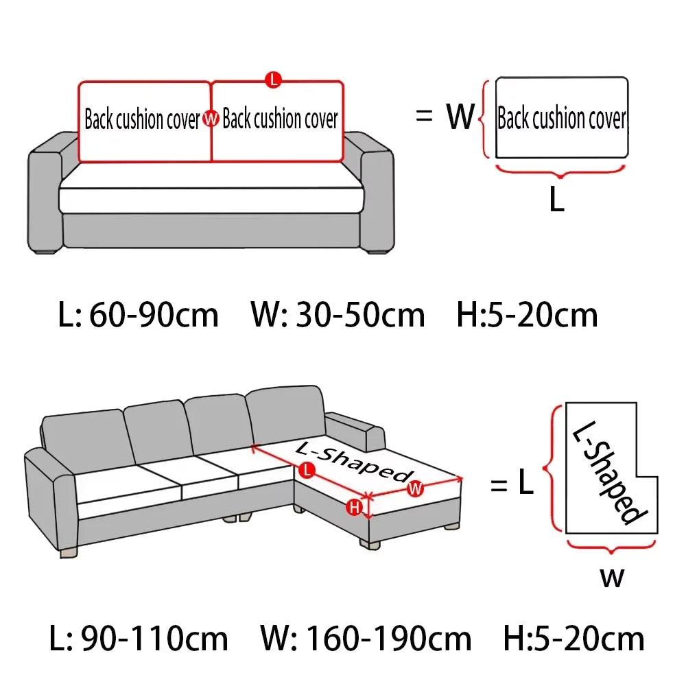 ThickWeave Elastic Sofa Protector