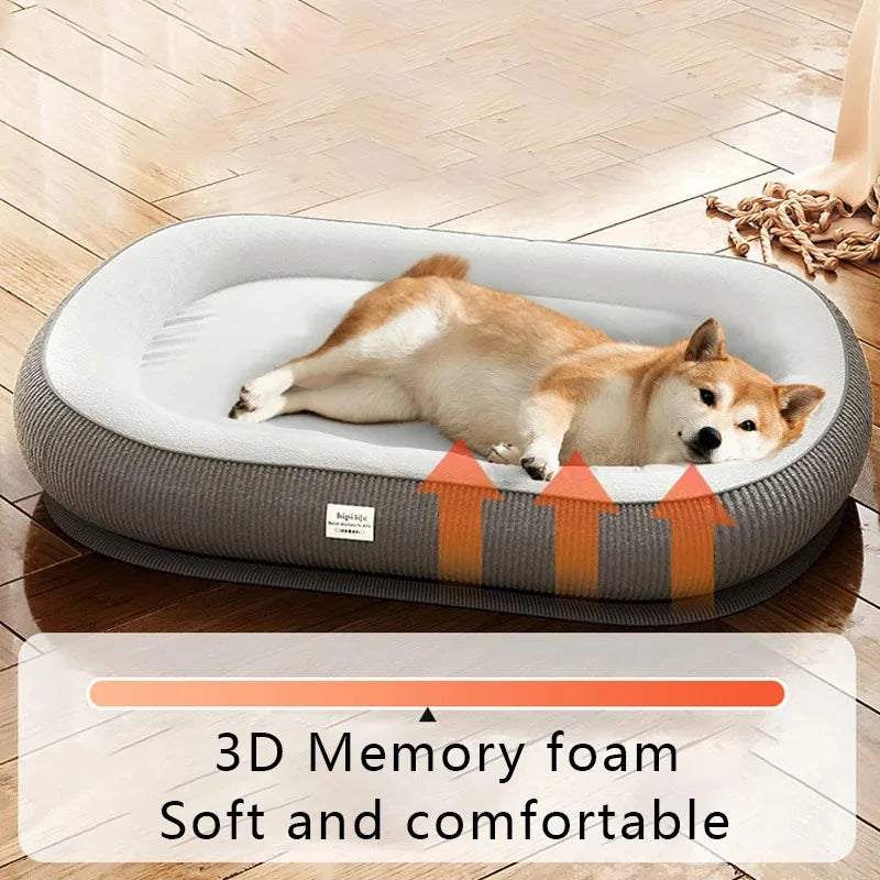 Small Dog Bed with Thick Cushion Support