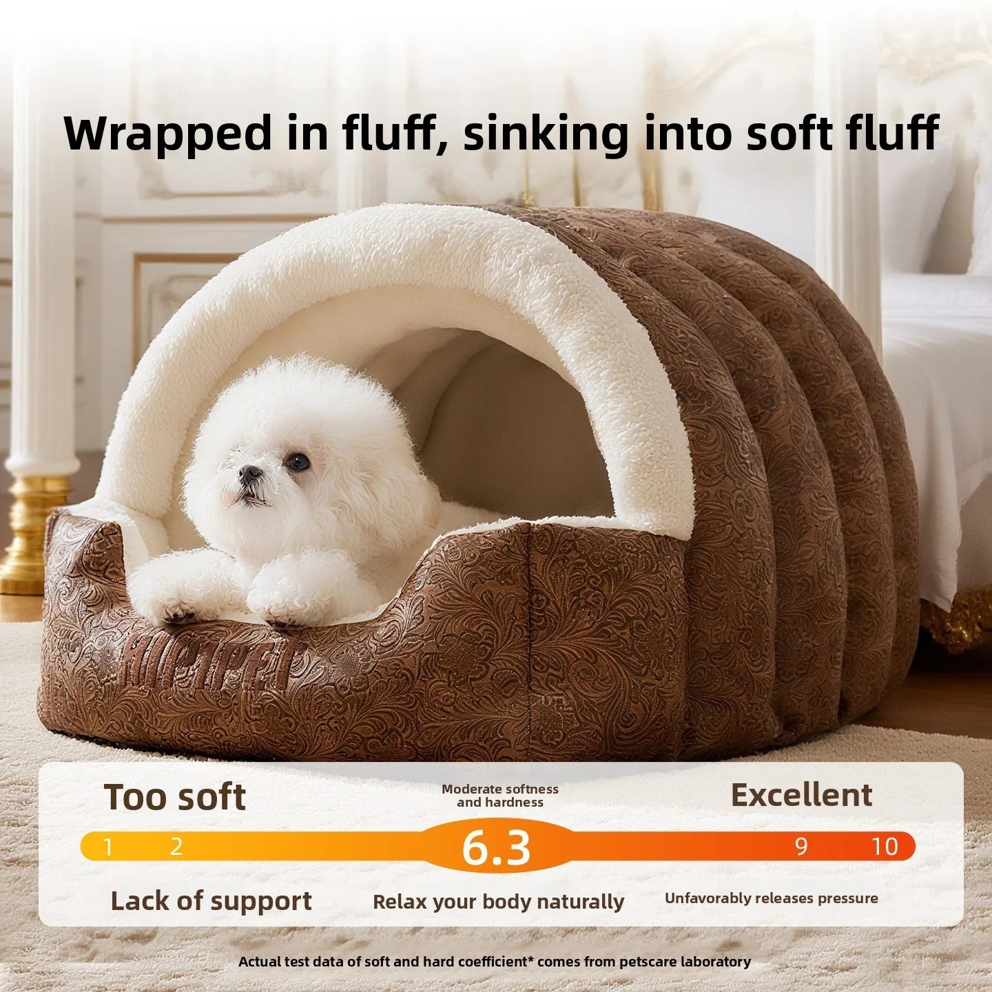 WinterDen™ – Warm Cat Cave House for Small & Medium Cats