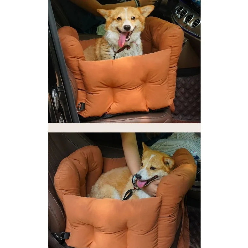3-in-1 Leather Travel Bed for small & large dog
