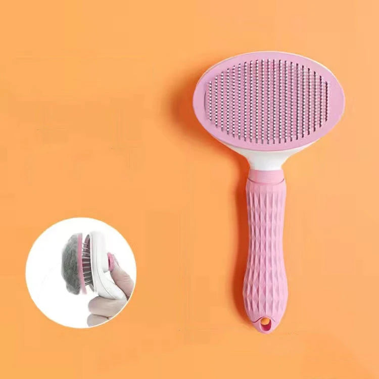 Pet Dog Hair Brush Cat Comb Grooming And Care Brush
