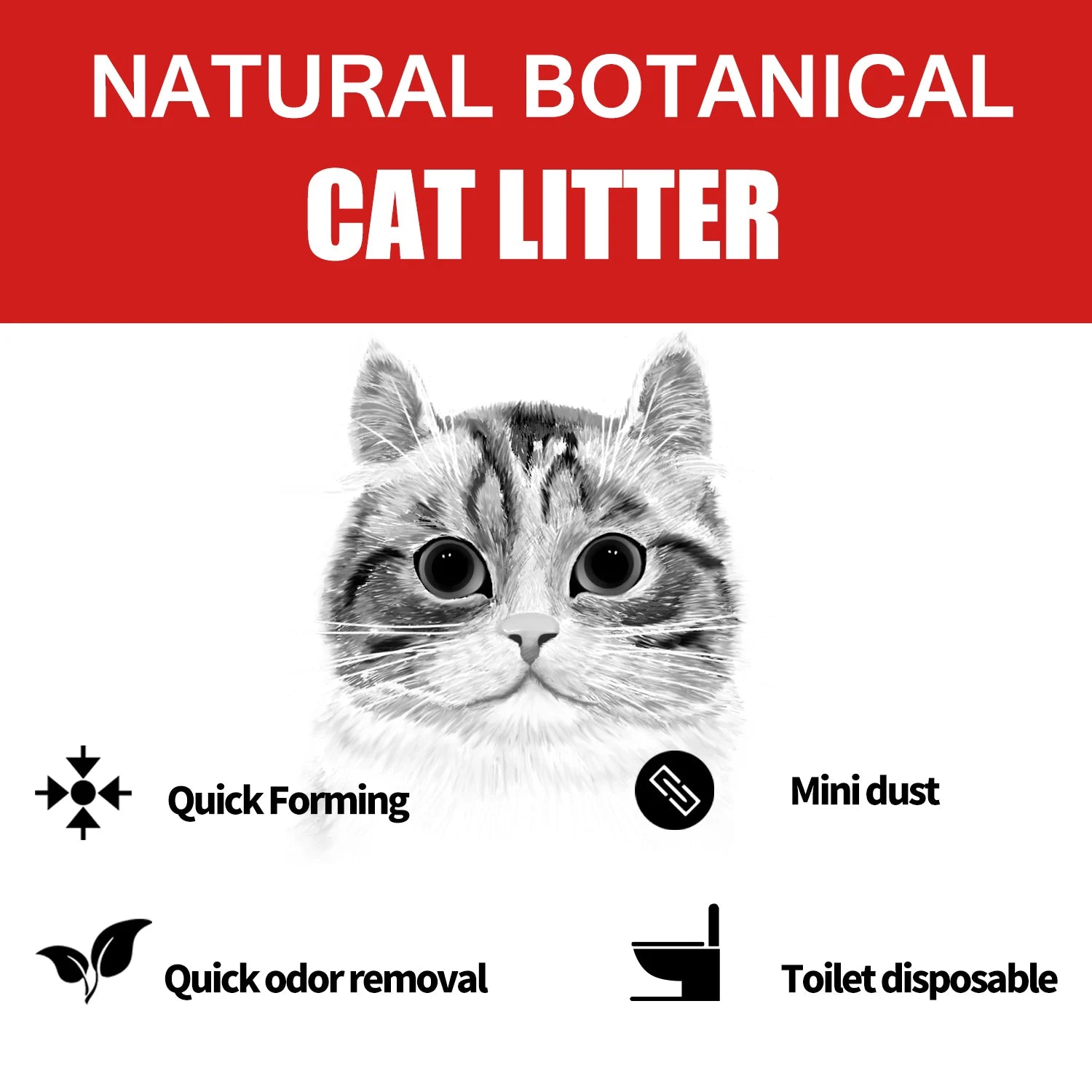 Sumlov Natural Tofu Cat Litter – Light Scent, Dust-Free