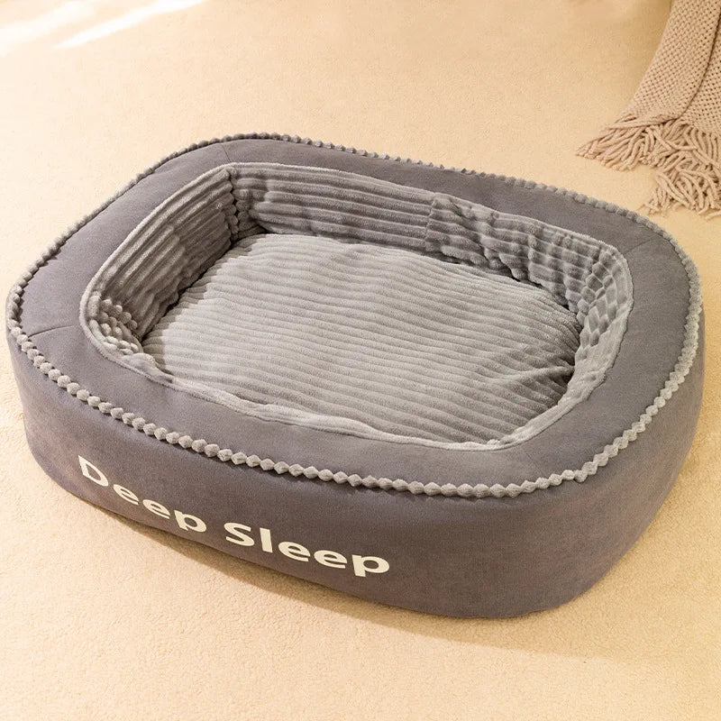 Washable Dog Sofa Bed with Removable Cover