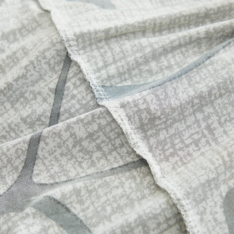 SkirtFit Printed Full Sofa Cover