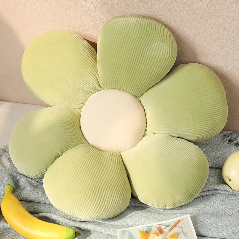 Sunflower Plush Cushion – Soft Decorative Pillow for Home