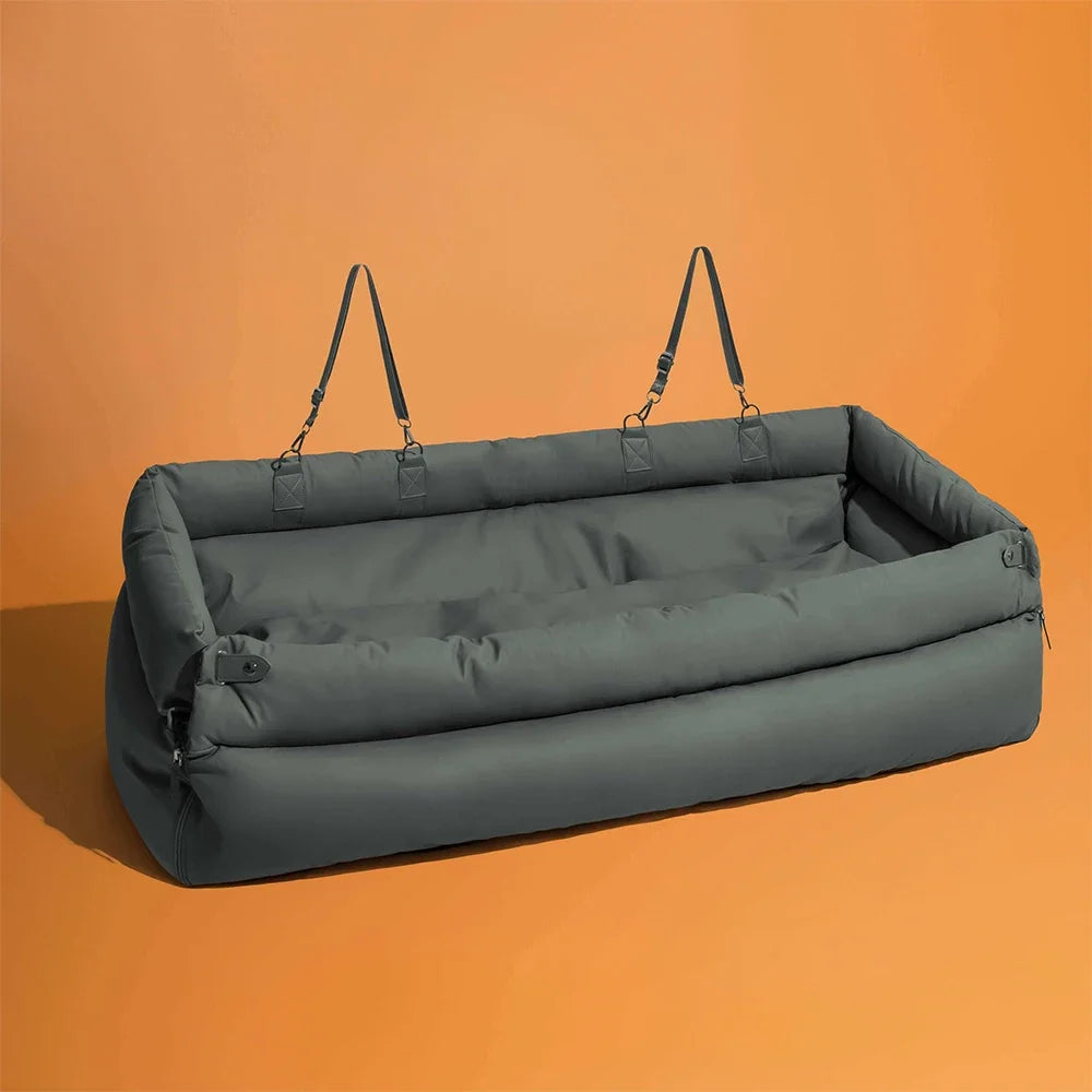 Deluxe Faux Leather Car Bed