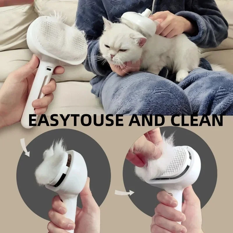 3-in-1 Steam Groom Brush