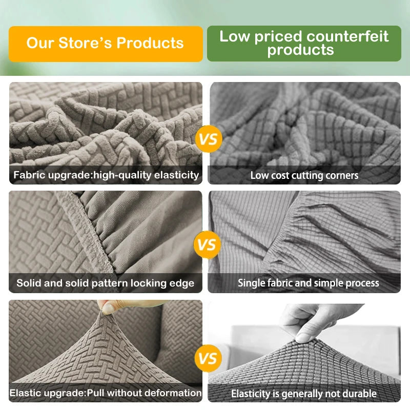 ThickWeave Elastic Sofa Protector