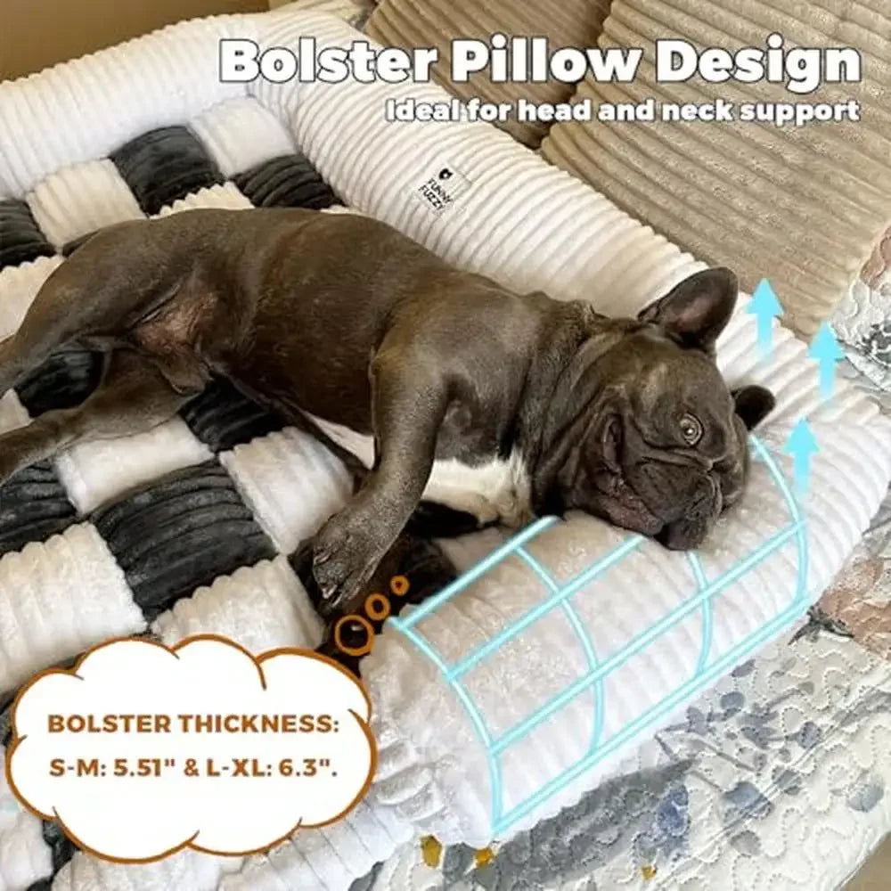Cozy Plaid Washable Pet Couch Cover Mat