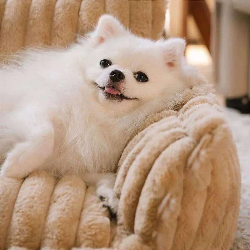 Large Washable Fluffy Orthopedic Soft Dog Pillow Dog Sofa Bed-Snoozy Dream