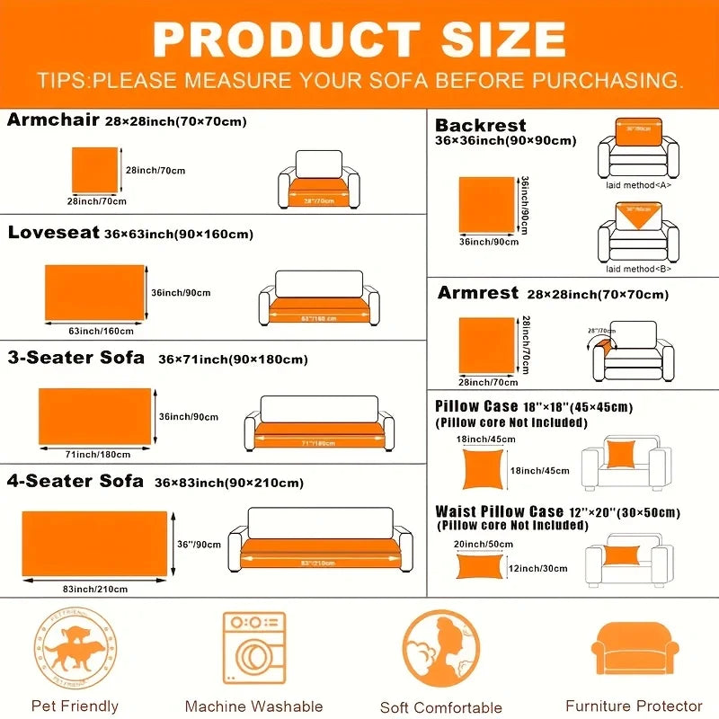 1PC-Polar fleece sofa cushion 2025 new four-season non-slip cushion bohemian plush living room special inline cushion