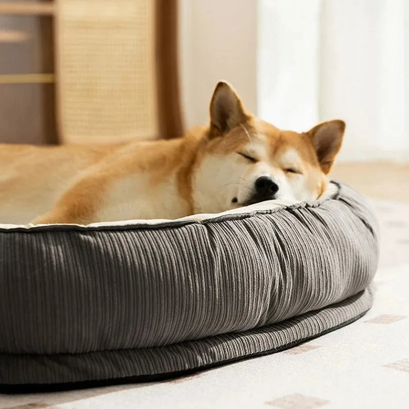 Small Dog Bed with Thick Cushion Support