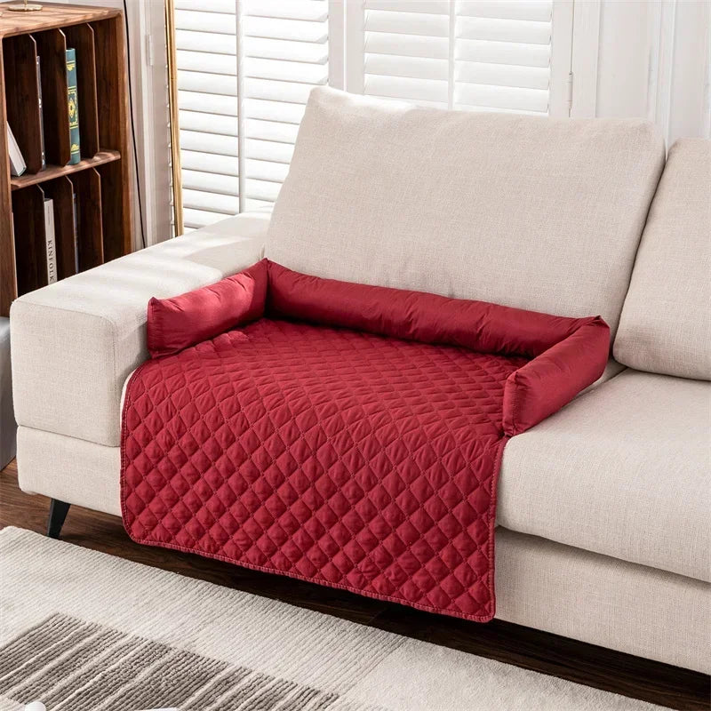 Waterproof Calming Pet Nest Bed – Travel Lounge Edition