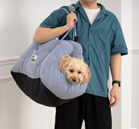 Portable Leisure Outing Pet Bolster Large Dog Car Seat Bed