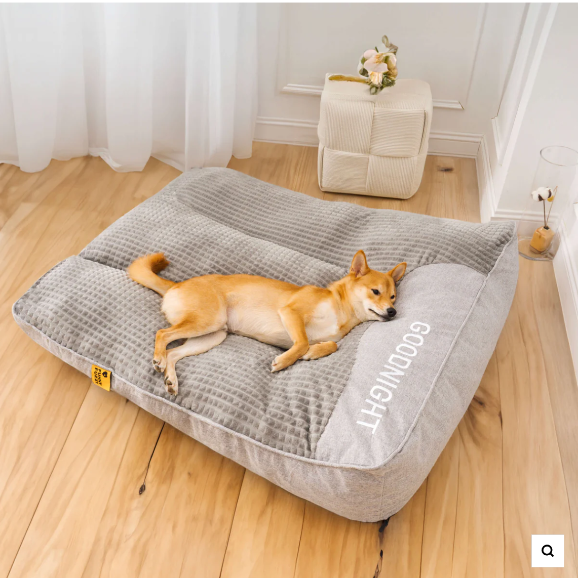 Large Thick Scratch-resistant Spine Protection Dog Cushion Bed