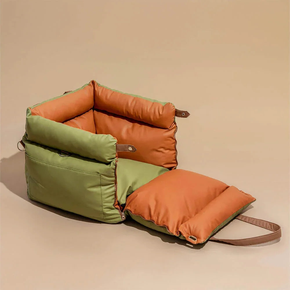 Luxury Leather Booster Bed