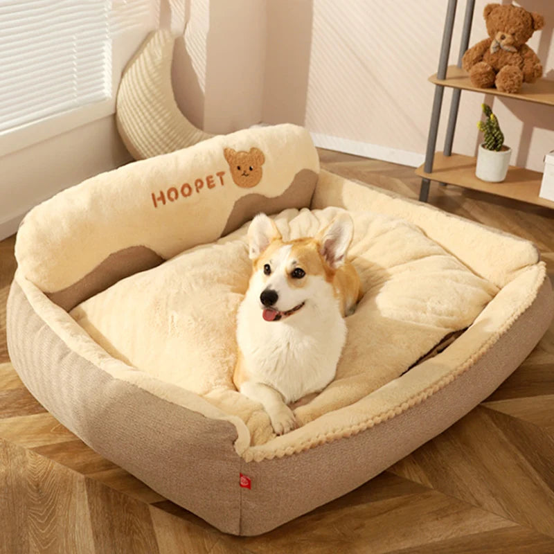 HOOPET Winter Warm Washable Pet Nest Bed