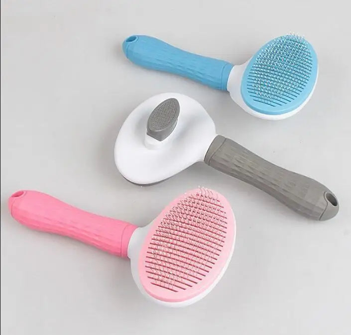 Pet Dog Hair Brush Cat Comb Grooming And Care Brush