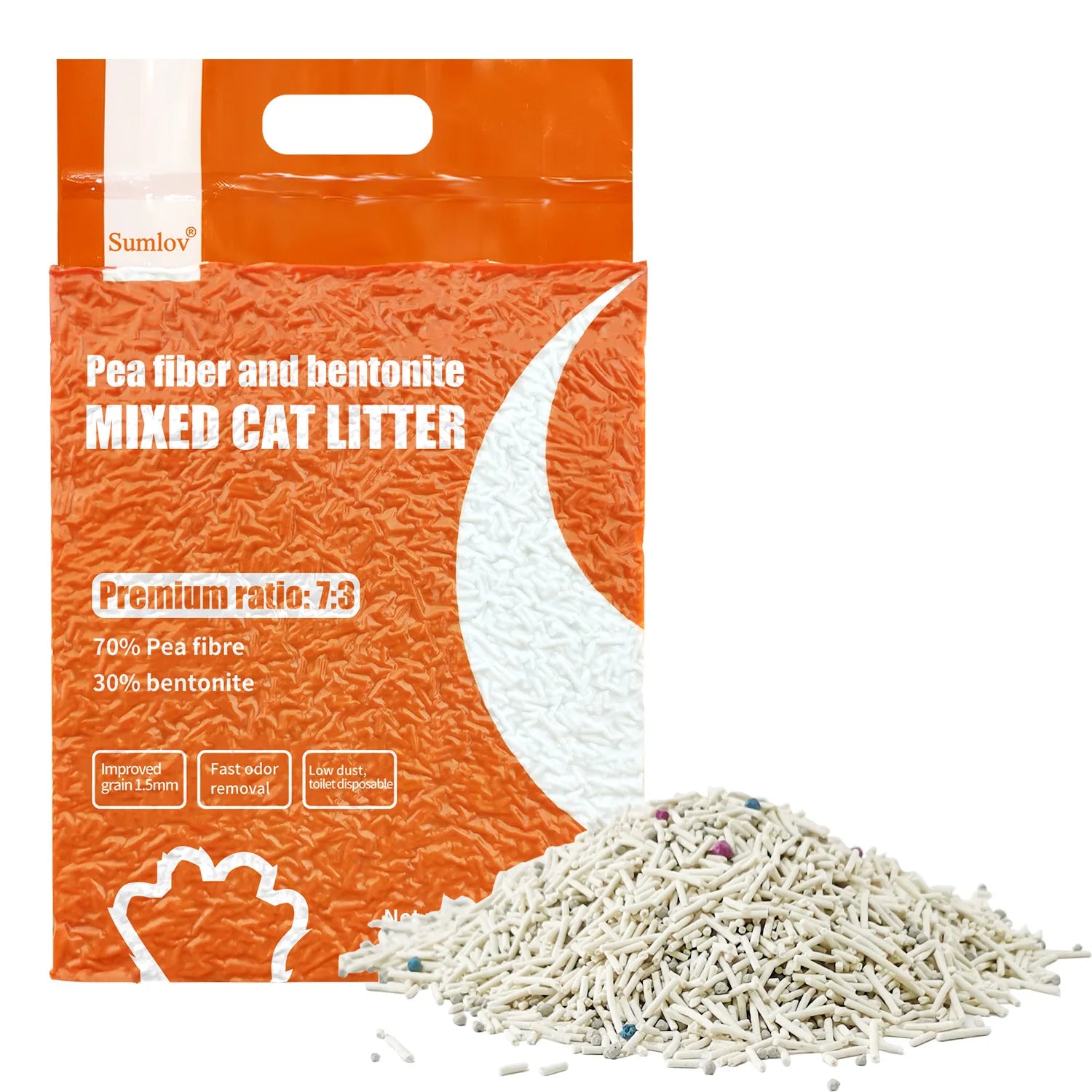 Sumlov Mixed Tofu Cat Litter – Quick Clumping & Odor Control