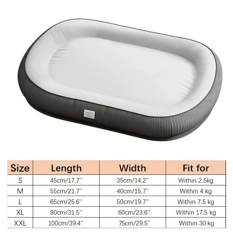 Small Dog Bed with Thick Cushion Support