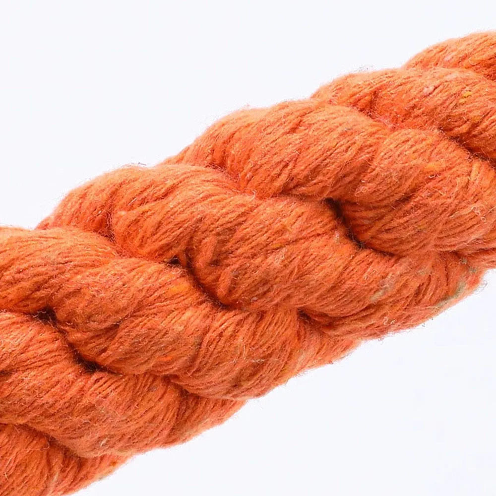 Carrot Chew Rope – Durable Teeth Cleaning Toy for Dogs