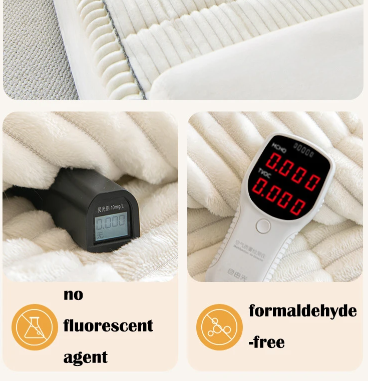 WarmStripe Quilted Sofa Pad